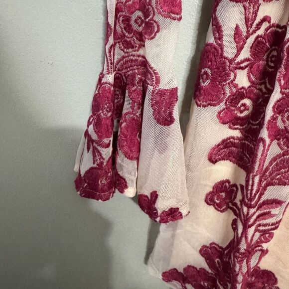 For Love And Lemons Temecula Dress size small in wine - Picture 5 of 8